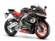 2020-2024 Aprilia RS660 Motorcycle Fairings - Matte Black Silver Red UK Manufacturers