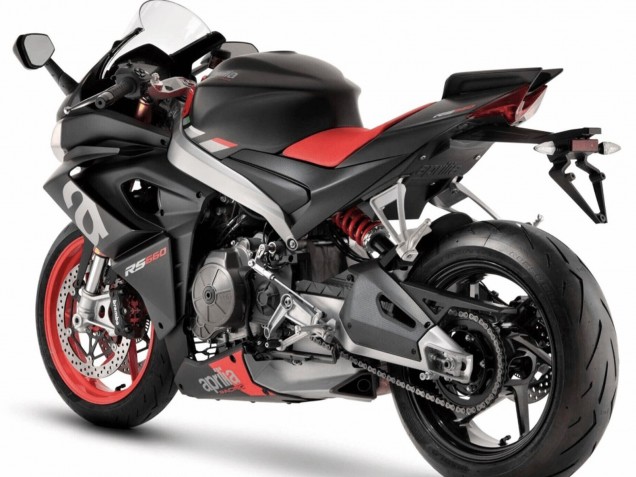 2020-2024 Aprilia RS660 Motorcycle Fairings - Matte Black Silver Red UK Manufacturers