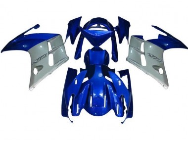 2013-2015 Yamaha FJR1300 Motorcycle Fairing - Blue Silver UK Manufacturers