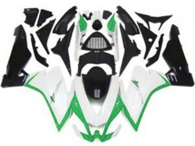 2009-2015 Aprilia RSV4 1000 Motorcycle Fairings - White Green Black UK Manufacturers