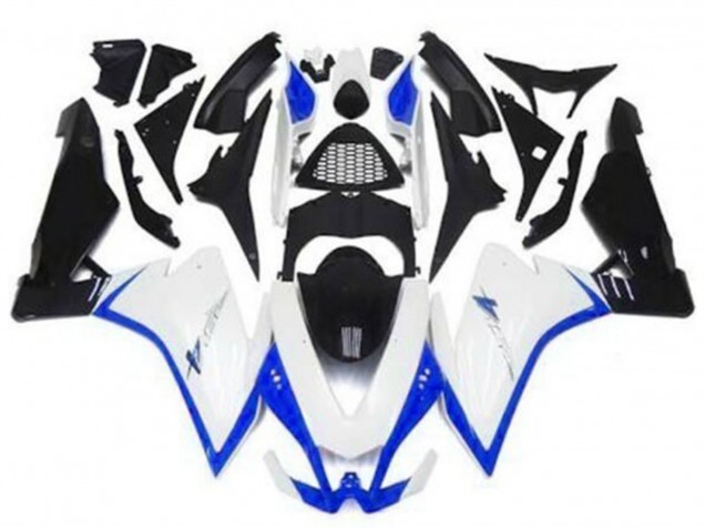 2009-2015 Aprilia RSV4 1000 Motorcycle Fairings - White Blue Black UK Manufacturers