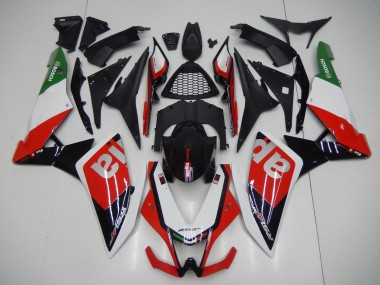 2009-2015 Aprilia RSV4 1000 Motorcycle Fairings - Red White Black Green Grey UK Manufacturers