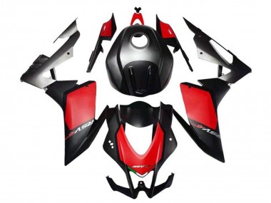 2009-2015 Aprilia RSV4 1000 Motorcycle Fairing Kits - Matte Black Red Grey UK Manufacturers