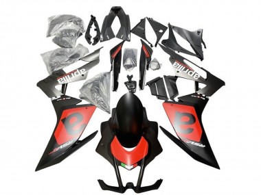 2009-2015 Aprilia RSV4 1000 Motorcycle Fairings - Matte Black Red White UK Manufacturers