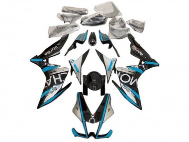 2009-2015 Aprilia RSV4 1000 Motorcycle Fairings - Silver Black Blue UK Manufacturers