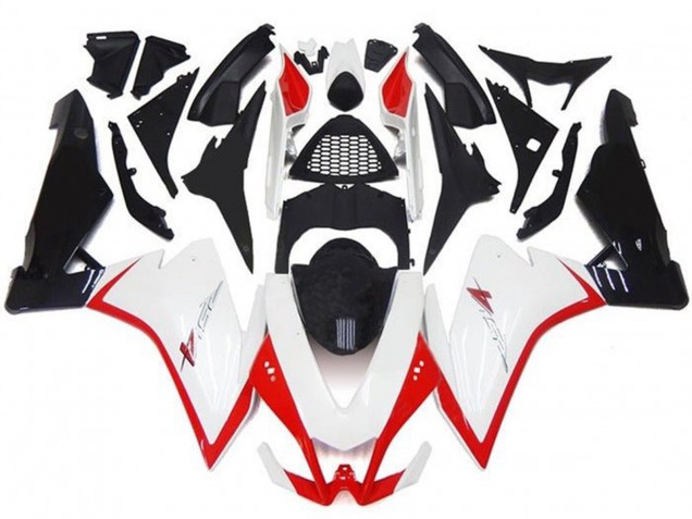 2009-2015 Aprilia RSV4 1000 Motorcycle Fairings - White Red Black UK Manufacturers