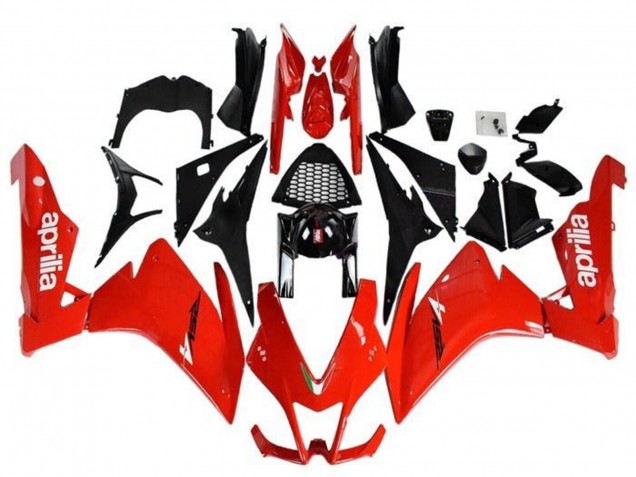 2009-2015 Aprilia RSV4 1000 Motorcycle Fairings - Red UK Manufacturers