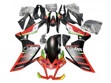2009-2015 Aprilia RSV4 1000 Motorcycle Fairings - Matte Black Red Green White UK Manufacturers