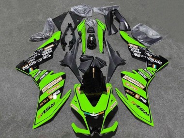2009-2015 Aprilia RSV4 1000 Motorcycle Fairings - Green Black UK Manufacturers