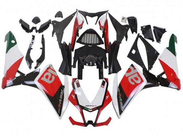2009-2015 Aprilia RSV4 1000 Motorcycle Fairings - White Red Black Green UK Manufacturers