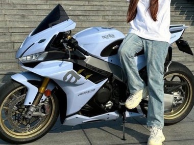 2021-2024 Aprilia RSV4 1100 Motorcycle Fairings - Matte Light Blue UK Manufacturers
