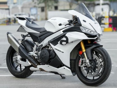 2021-2024 Aprilia RSV4 1100 Motorcycle Fairings - White UK Manufacturers
