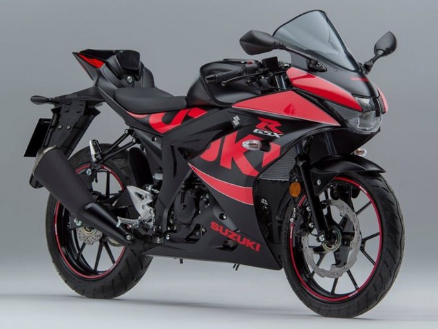 2017-2025 Suzuki GSXR125 Motorcycle Fairings - Black Red UK Manufacturers