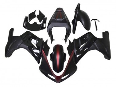 2003-2013 Suzuki SV650 Motorcycle Fairings - Matte Black Red Glossy Black UK Manufacturers