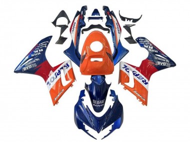 2002-2006 Honda CBR125R Motorcycle Fairings - Orange White Red Blue Repsol UK Manufacturers