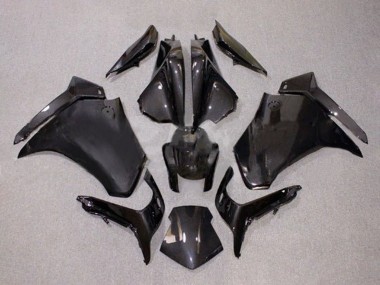 2010-2014 Honda VFR 1200 Motorcycle Fairings - Black Carbon Fiber UK Manufacturers