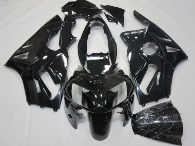 2000-2001 Kawasaki ZX12R Motorcycle Fairings - Glossy Black UK Manufacturers
