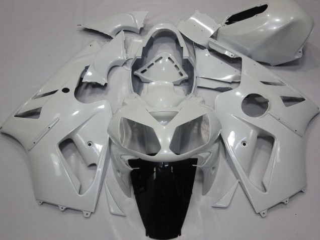 2002-2006 Kawasaki ZX12R Motorcycle Fairings - Pearl White UK Manufacturers