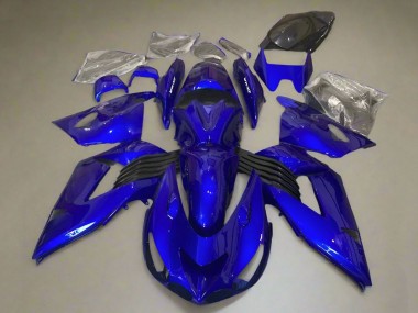 2006-2011 Kawasaki ZX14R ZZR1400 Motorcycle Fairing Kits - Blue UK Manufacturers