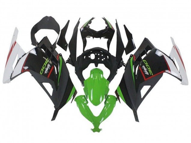 2013-2024 Kawasaki EX300 Motorcycle Fairings - White Red Green Black UK Manufacturers