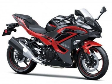 2024-2025 Kawasaki Ninja 500 EX500R Motorcycle Fairings - Black Red Grey UK Manufacturers