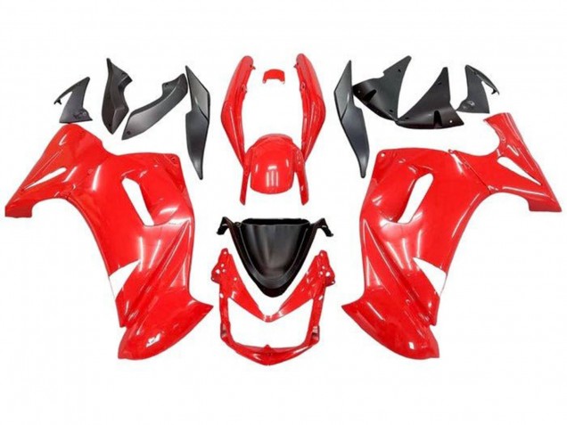 2006-2008 Kawasaki Ninja 650 EX650 Motorcycle Fairings - Red Black UK Manufacturers