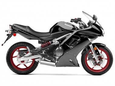 2006-2008 Kawasaki Ninja 650 EX650 Motorcycle Fairings - Glossy Black Matte Black UK Manufacturers