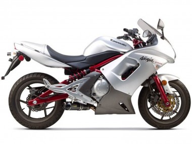 2006-2008 Kawasaki Ninja 650 EX650 Motorcycle Fairings - Silver Black Red UK Manufacturers