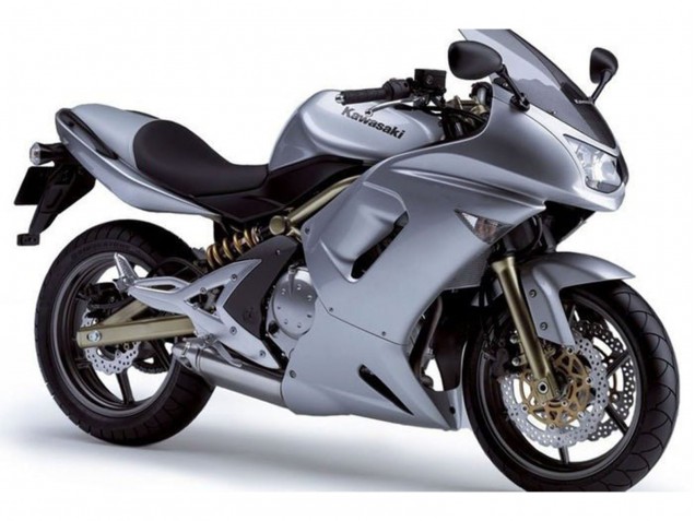 2006-2008 Kawasaki Ninja 650 EX650 Motorcycle Fairings - Metallic Silver UK Manufacturers