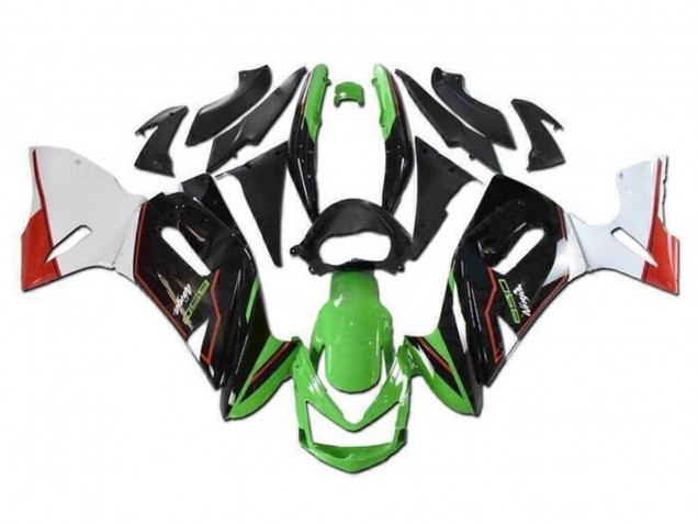 2006-2008 Kawasaki Ninja 650 EX650 Motorcycle Fairings - Green Black White Red UK Manufacturers