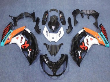 2012-2016 Kawasaki Ninja 650 EX650 Motorcycle Fairings - Glossy Black White Orange Blue Red UK Manufacturers