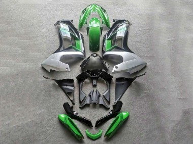 2012-2016 Kawasaki Ninja 650 EX650 Motorcycle Fairings - Green Grey Black UK Manufacturers