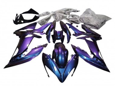 2017-2019 Kawasaki Ninja 650 EX650 Motorcycle Fairings - Purple Blue Chameleon UK Manufacturers