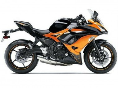 2017-2019 Kawasaki Ninja 650 EX650 Motorcycle Fairings - Orange Black UK Manufacturers