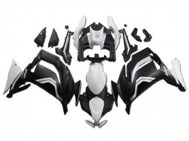 2020-2025 Kawasaki Ninja 650 EX650 Motorcycle Fairings - White Matte Black UK Manufacturers