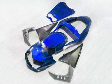 2003-2006 Kawasaki Z1000 Motorcycle Fairings - Blue Silver UK Manufacturers