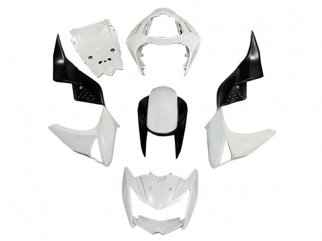 2007-2009 Kawasaki Z1000 Motorcycle Fairings - White Black UK Manufacturers