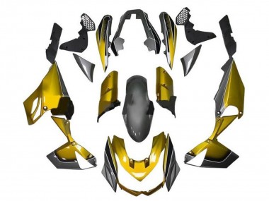 2010-2013 Kawasaki Z1000 Motorcycle Fairings - Gold UK Manufacturers