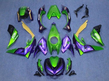 2014-2019 Kawasaki Z1000 Motorcycle Fairings - Green Yellow Purple Black UK Manufacturers