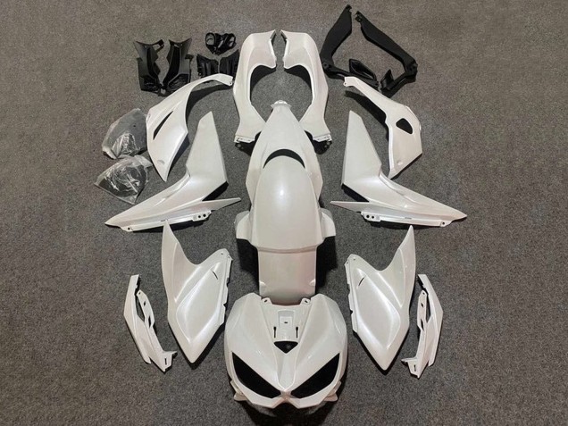 2014-2019 Kawasaki Z1000 Motorcycle Fairings - Pearl White UK Manufacturers