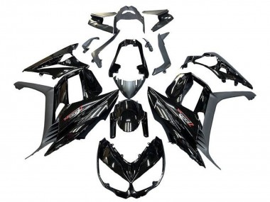 2010-2016 Kawasaki Z1000SX Motorcycle Fairings - Glossy Black UK Manufacturers