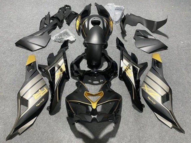 2019-2025 Kawasaki ZX25R ZX-25R Motorcycle Fairings - Matte Black Grey Gold Glossy Black UK Manufacturers