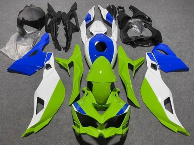 2019-2025 Kawasaki ZX25R ZX-25R Motorcycle Fairings - White Blue Green UK Manufacturers