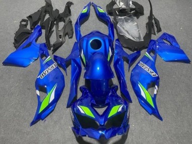 2019-2025 Kawasaki ZX25R ZX-25R Motorcycle Fairings - Blue Green Ecstar UK Manufacturers