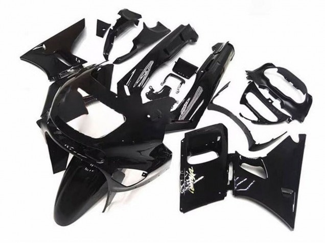 1993-2007 Kawasaki ZZR400 Motorcycle Fairings - Glossy Black UK Manufacturers