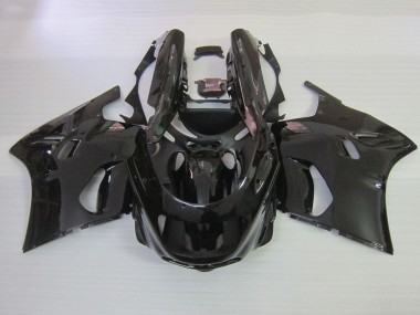 1990-1992 Kawasaki ZZR1100 Motorcycle Fairings - Glossy Black UK Manufacturers