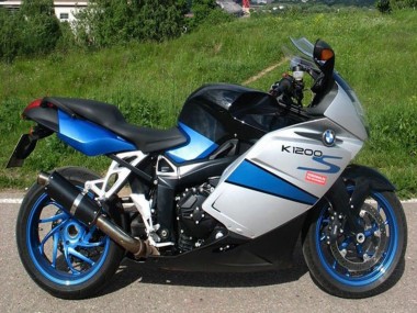 2005-2010 BMW K1200S Motorcycle Fairings - Silver Blue Black UK Manufacturers