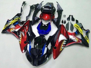 2009-2014 BMW S1000RR Motorcycle Fairings - Red Blue Yellow Black Shark UK Manufacturers