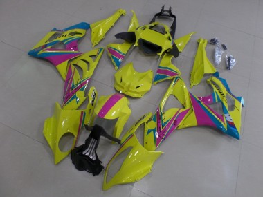 2009-2014 BMW S1000RR Motorcycle Fairings - Yellow Pink Blue UK Manufacturers