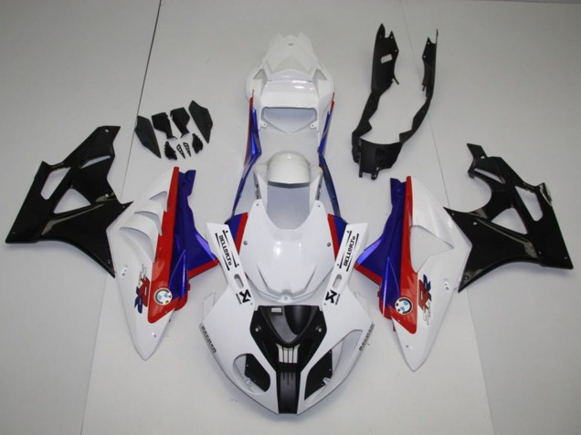 2009-2014 BMW S1000RR Full Motorcycle Fairing Kits - White Red Blue Glossy Black UK Manufacturers